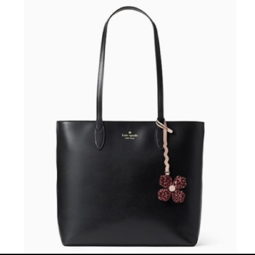 Kate Spade Black Leather Md Kerri Tote